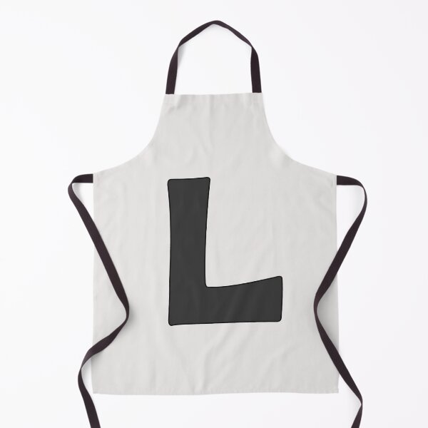 Item preview, letter l black designed and sold by ZiphGames.