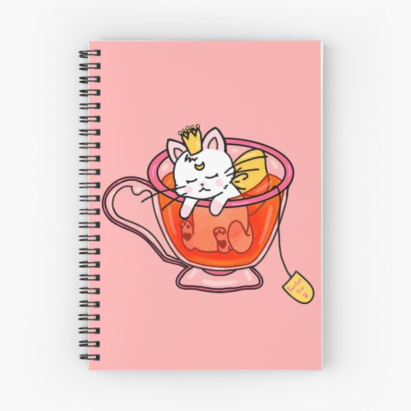 Item preview, Gato y té designed and sold by MoonCreat.