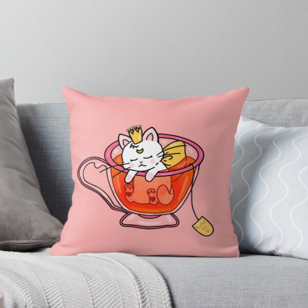 Artikelvorschau, Katze und Tee entworfen und verkauft von MoonCreat.