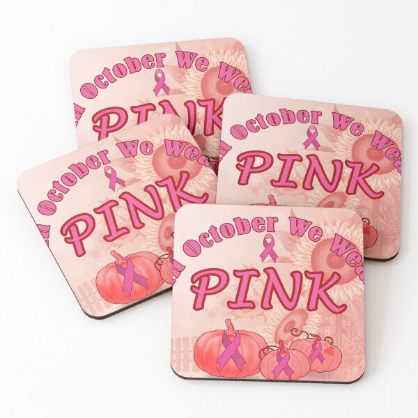 Item preview, Breast Cancer awareness month is October. We ware pink to support   designed and sold by NiceThing-com.