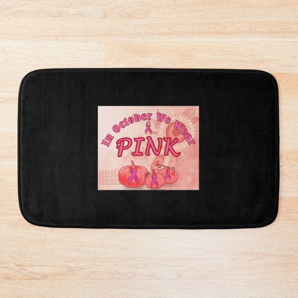 Item preview, Breast Cancer awareness month is October. We ware pink to support   designed and sold by NiceThing-com.