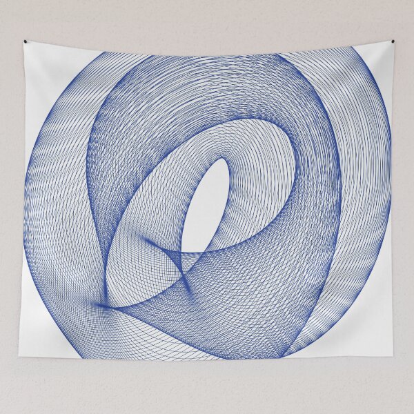 Item preview, Klein Bottle Blue designed and sold by ParamPatterns.