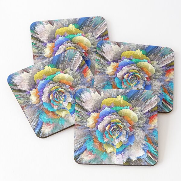 Item preview, Abstract flower of light designed and sold by puravidavisions.