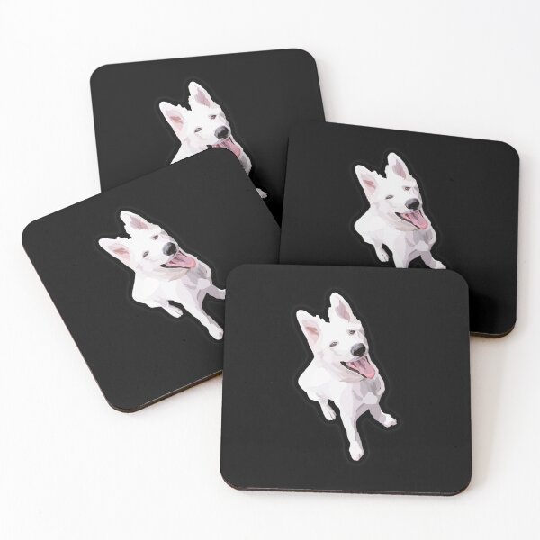 Item preview, white german shepard designed and sold by crafty.chlo.