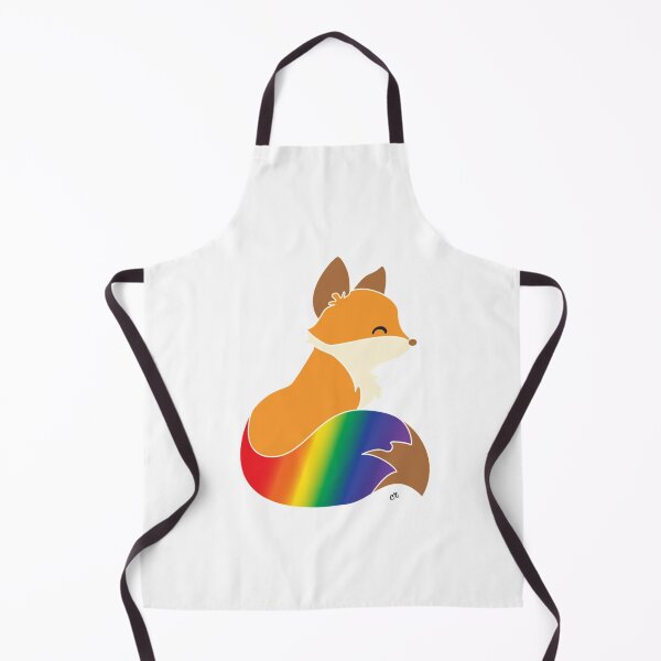 Item preview, Rainbow fox designed and sold by ClemeR.