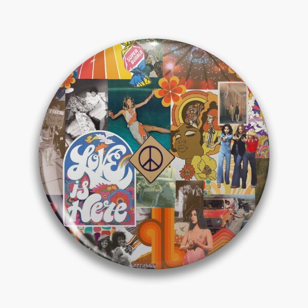 Item preview, '70s Art Collage !! (Orange) designed and sold by Margaret Bone.