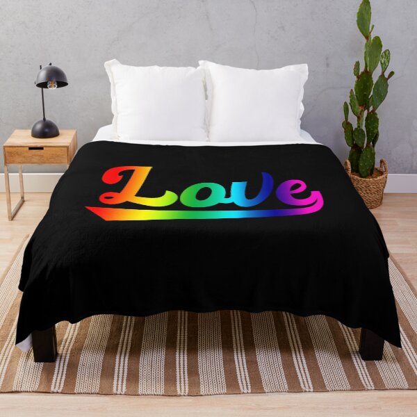Artikelvorschau, Love mit Unterstrich Regenbogen entworfen und verkauft von GeogDesigns.