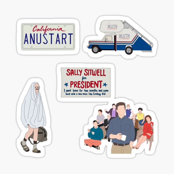 Item preview, Arrested Development Mini Sticker / Magnet Pack Set 5 designed and sold by jaelynandrade.