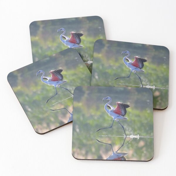 Item preview, The flamingo is running. designed and sold by Karine Dupras.