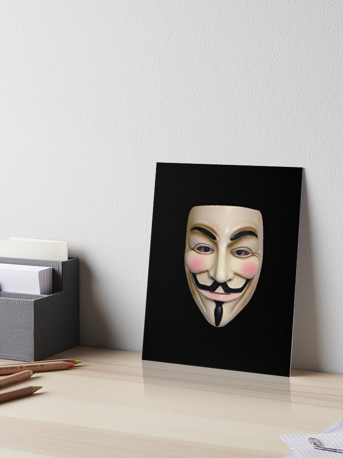 Guy Fawkes Mask" Board Print for Sale by Square-Jane |