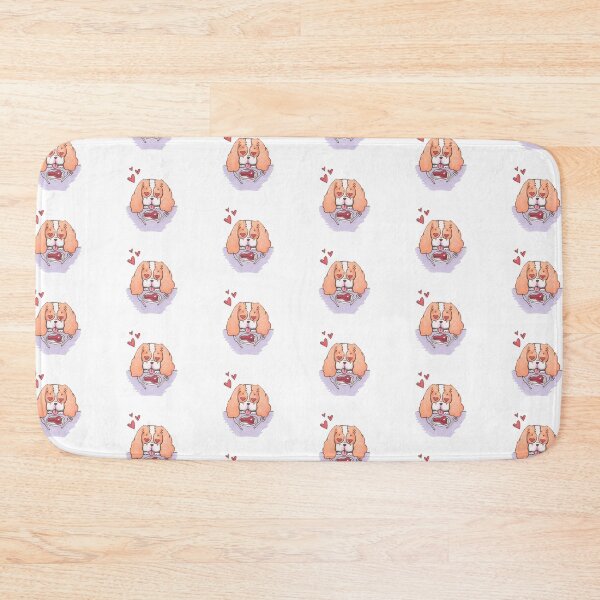 Item preview, Cavalier King Charles Spaniel - Blenheim with Steak designed and sold by jollyinu.