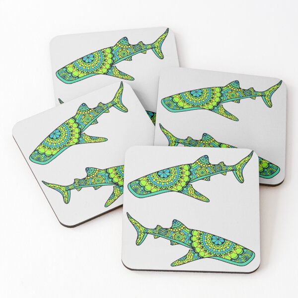 Item preview, Electric Green Whale Shark designed and sold by Scuba-Div3r.
