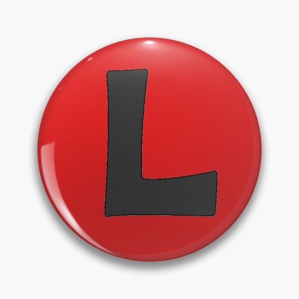 Item preview, letter l black designed and sold by ZiphGames.