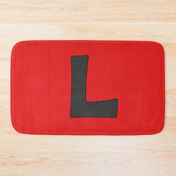 Item preview, letter l black designed and sold by ZiphGames.