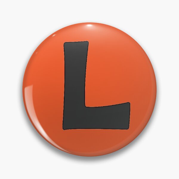 Item preview, letter l black designed and sold by ZiphGames.