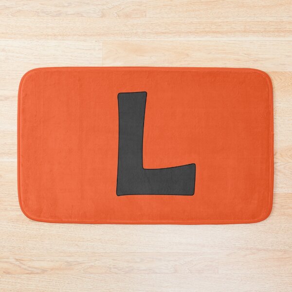 Item preview, letter l black designed and sold by ZiphGames.