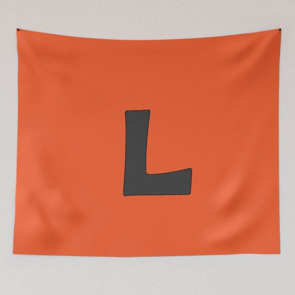 Item preview, letter l black designed and sold by ZiphGames.