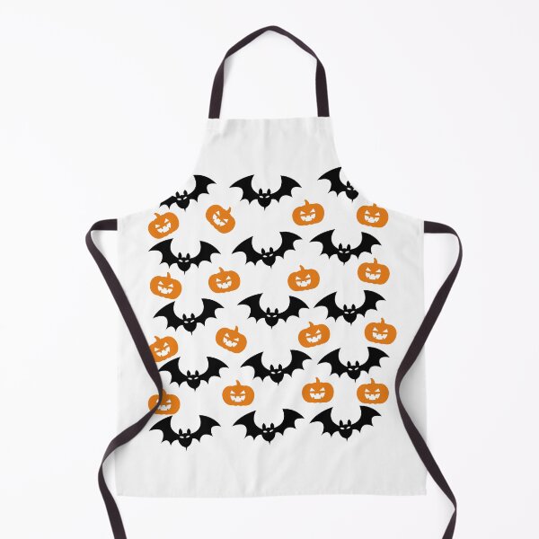 Item preview, Halloween pattern with pumpkin and bats designed and sold by khaled11591.