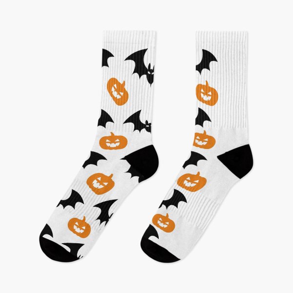Item preview, Halloween pattern with pumpkin and bats designed and sold by khaled11591.