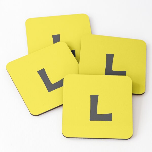 Item preview, letter l black designed and sold by ZiphGames.