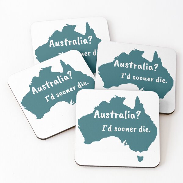 Item preview, Algernon would sooner die than go to Australia. -Wilde designed and sold by bardnbangtan.