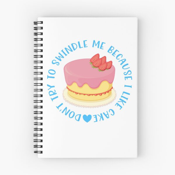 Item preview, Funny Don't Try to Swindle Me With Cake Angela Quote 90 Day Fiance Fan Gift designed and sold by jpjournals.