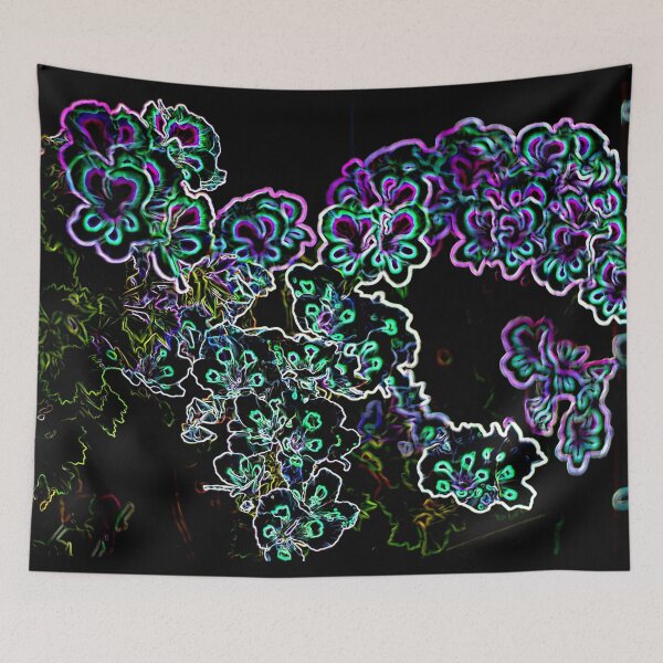 Item preview, strange bright flowers designed and sold by ricobarinas.