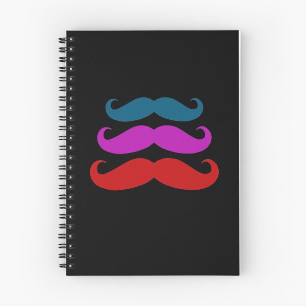 Item preview, 3 Colorful Mustaches Birthday Gift designed and sold by GBDesigner.