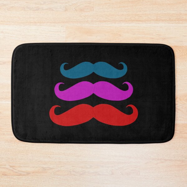 Item preview, 3 Colorful Mustaches Birthday Gift designed and sold by GBDesigner.