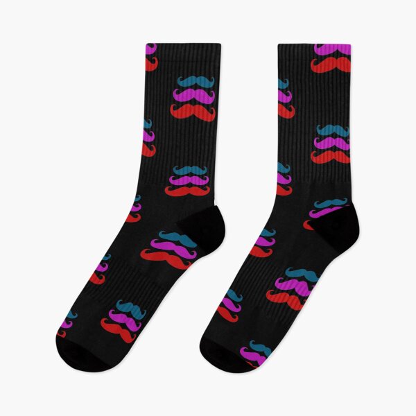 Item preview, 3 Colorful Mustaches Birthday Gift designed and sold by GBDesigner.