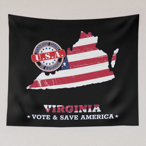 Item preview, Be A Voter Save America - Virginia designed and sold by Coder-T.