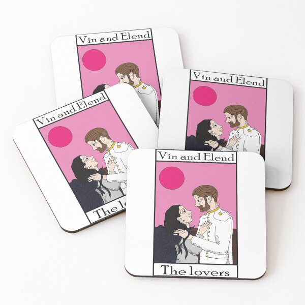 Item preview, Vin and Elend - The lovers - Tarot card designed and sold by EMEA.