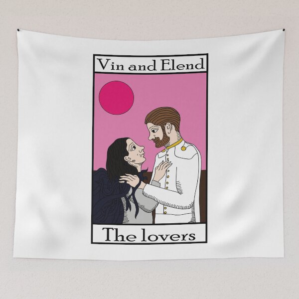 Item preview, Vin and Elend - The lovers - Tarot card designed and sold by EMEA.