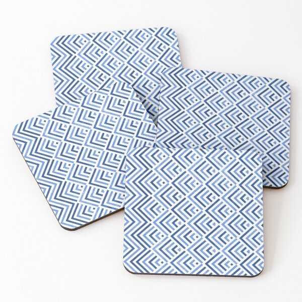 Item preview, Blue geometric pattern - vector designed and sold by pedrofsarmento.