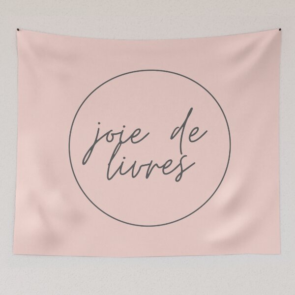 Item preview, Joy of Books dark French quote designed and sold by linedesigns.