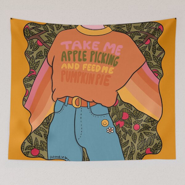 Item preview, Apple Picking designed and sold by doodlebymeg.