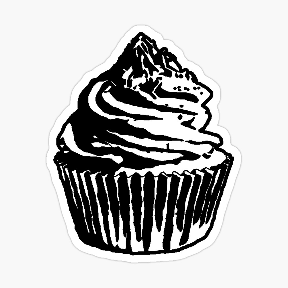 40,991 Cupcake Outline Images, Stock Photos, 3D objects, & Vectors |  Shutterstock
