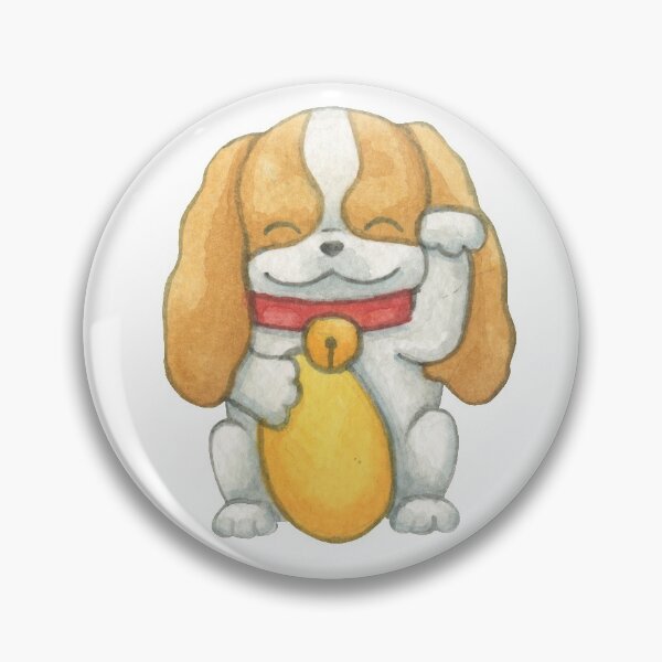 Item preview, Cavalier King Charles Spaniel - Blenheim Lucky Cav designed and sold by jollyinu.