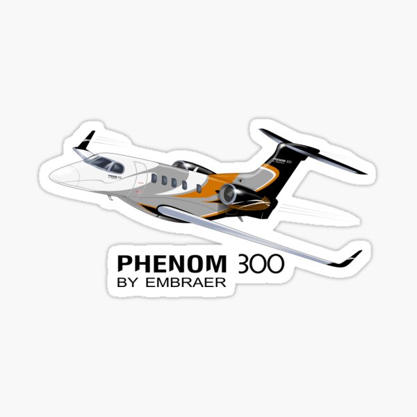 Phenom 300 House Colours Sticker