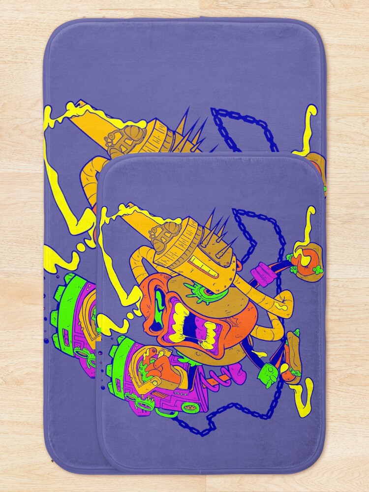 Alternate view of moutarderossa-drastarderozzo Bath Mat