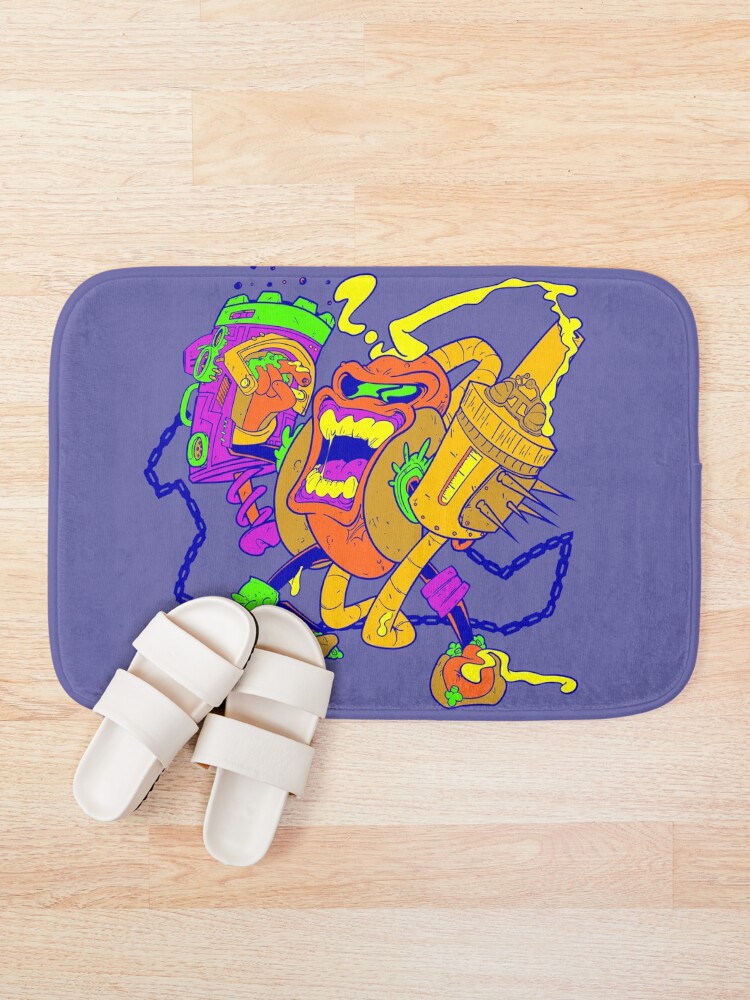 Alternate view of moutarderossa-drastarderozzo Bath Mat