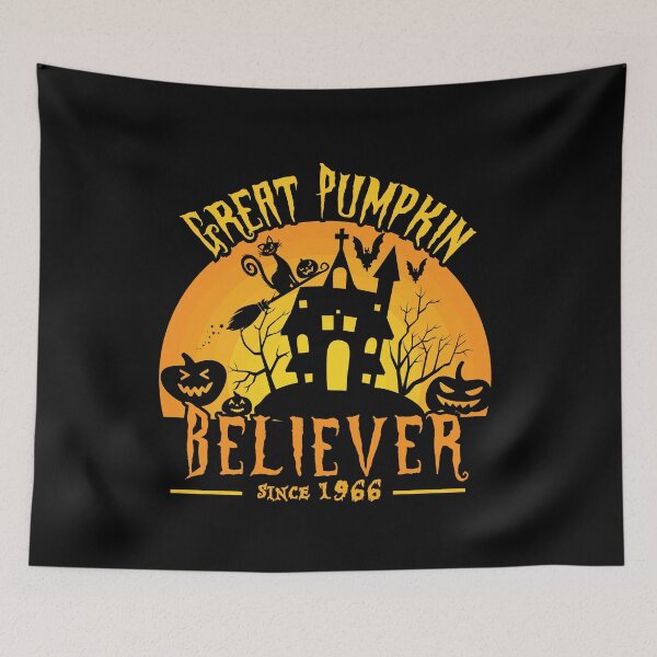 Item preview, Scary Witches Cat Halloween For Great Pumpkin Believer Since 1966 designed and sold by alipapi.