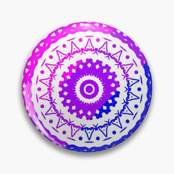 Item preview, Bisexual Pride Flag Mandala designed and sold by Laineylou394.