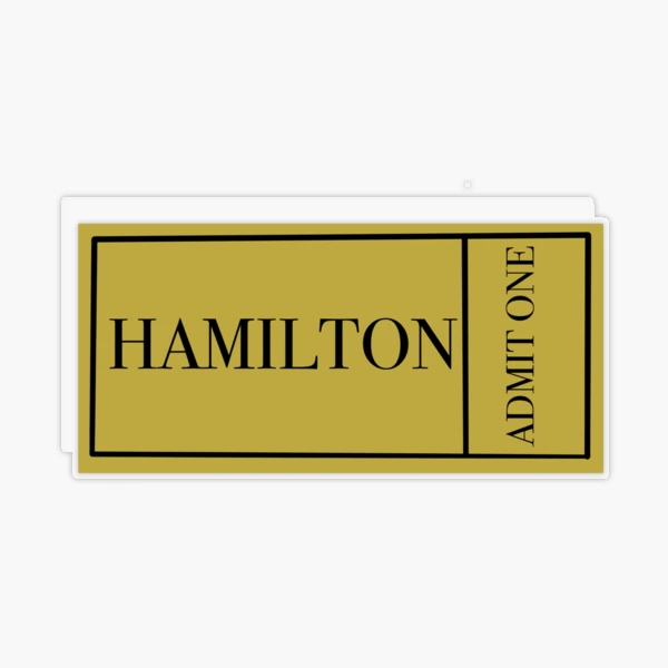 Hamilton ticket release best sale