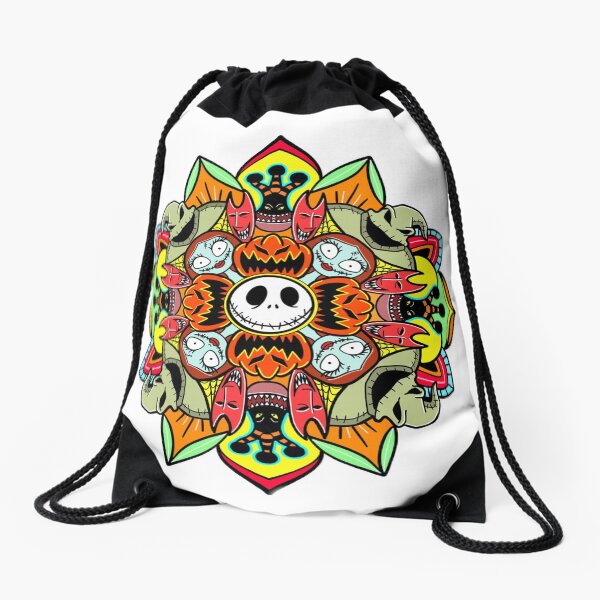 Item preview, Nightmare Before Christmas Mandala designed and sold by PrettyInInkNJ.