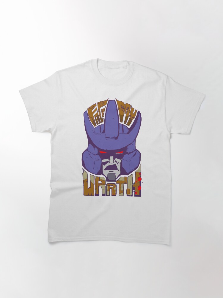 Alternate view of Face my Wrath Classic T-Shirt