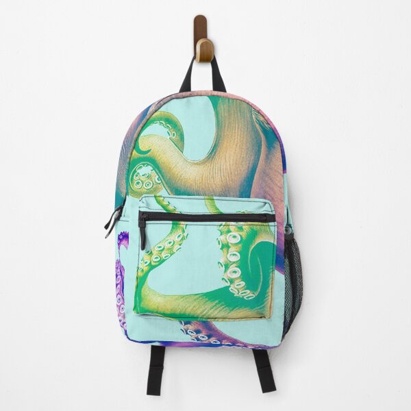 Item preview, Iridescent Mermaid Colored Vintage Octopus Illustration Deep Sea Life Tentacles designed and sold by Sirieht.