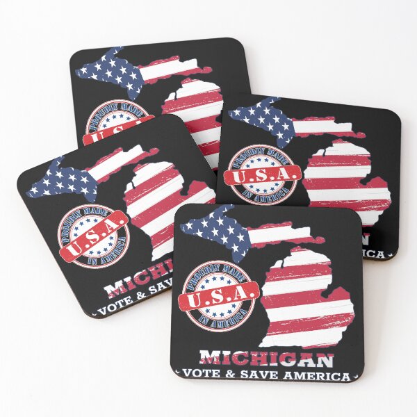 Item preview, Be A Voter Save America - Michigan designed and sold by Coder-T.