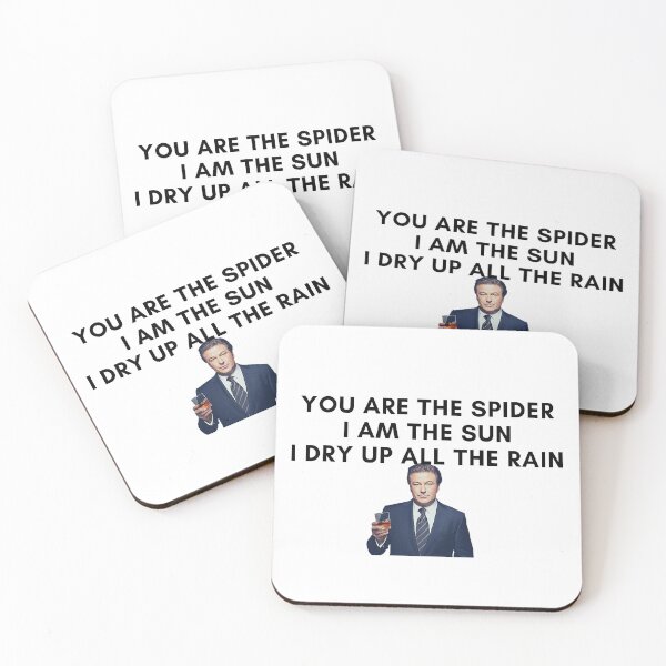 Item preview, 30 Rock - Jack Donaghy - You are the spider, I am the sun, i dry up all the rain designed and sold by LeoSpaceman.