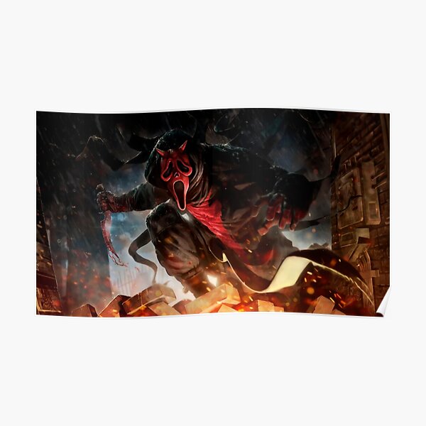 Dead by Daylight Fear Mask Poster